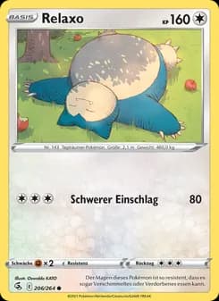 Relaxo card in German