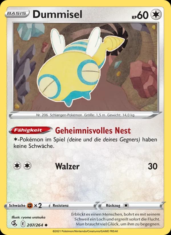 Dummisel card in German