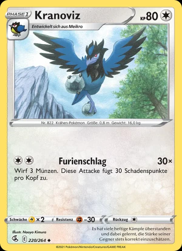 Kranoviz card in German
