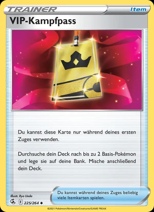 VIP-Kampfpass card in German