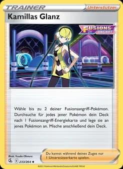 Kamillas Glanz card in German