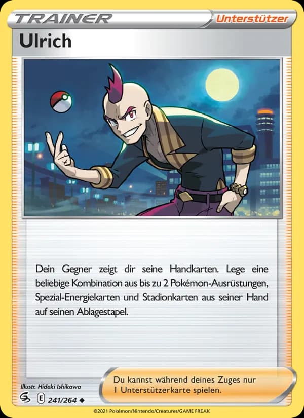 Ulrich card in German