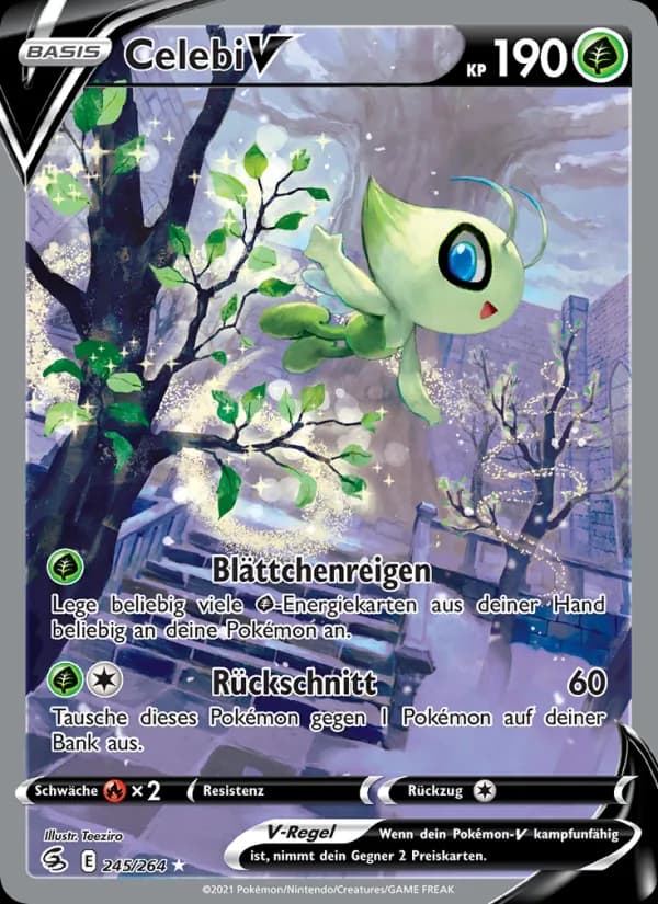 Celebi V card in German