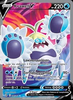 Krawell V card in German