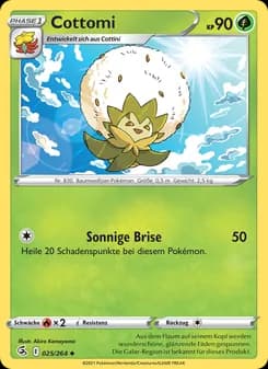Cottomi card in German