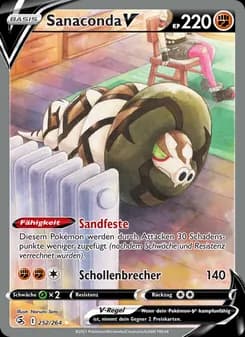 Sanaconda V card in German