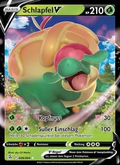 Schlapfel V card in German