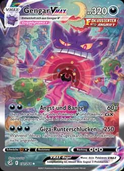 Gengar VMAX card in German