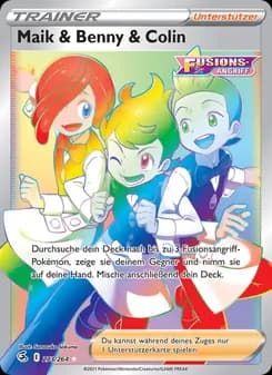 Maik & Benny & Colin card in German