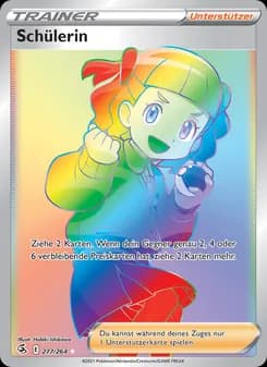 Schülerin card in German
