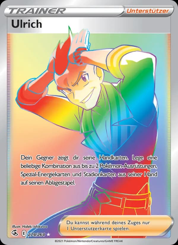 Ulrich card in German