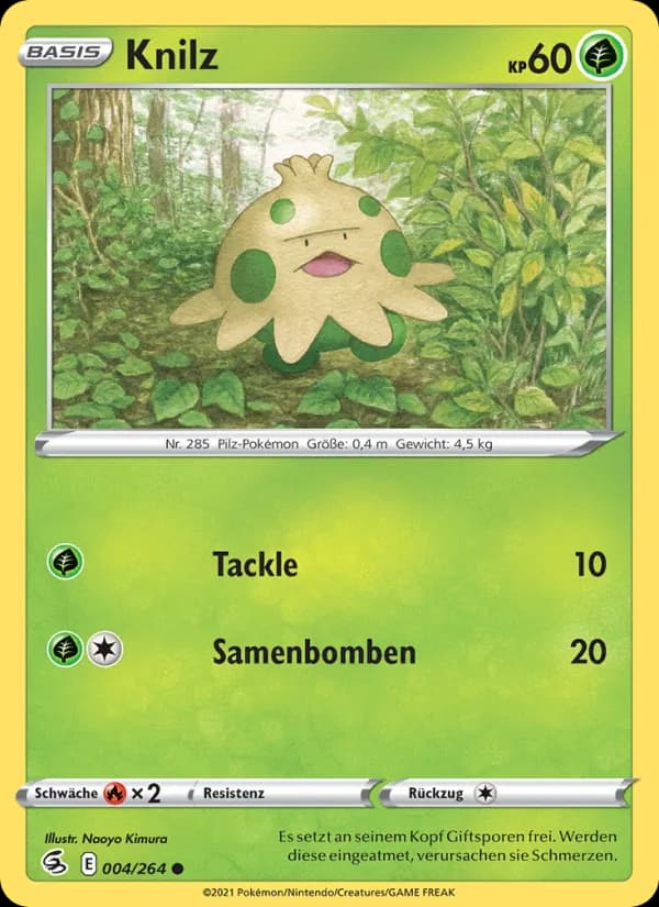 Knilz card in German