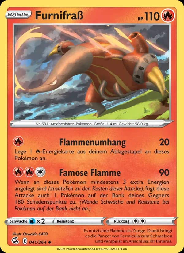 Furnifraß card in German