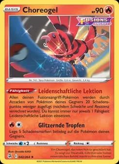 Choreogel card in German