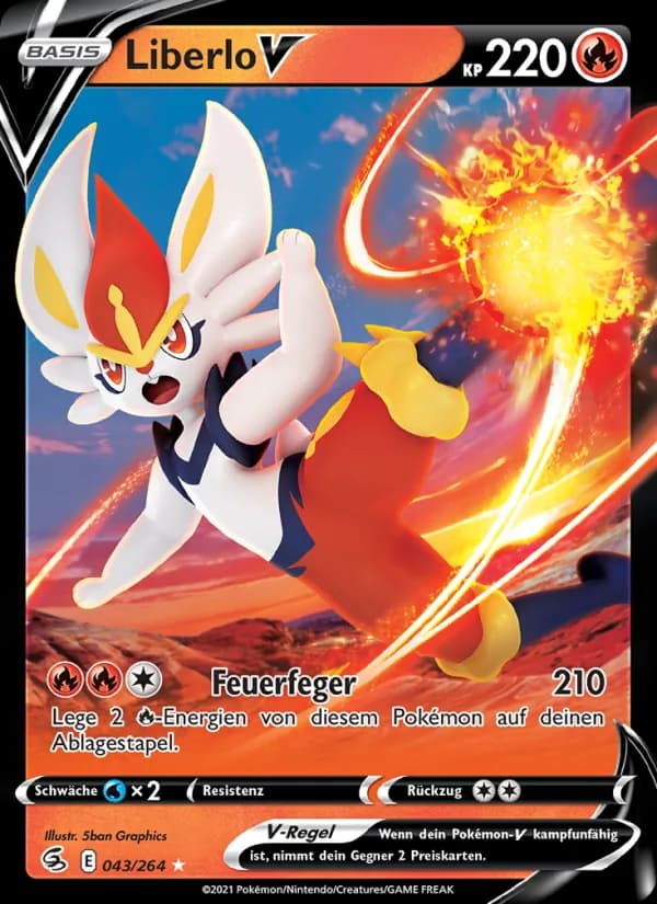 Liberlo V card in German