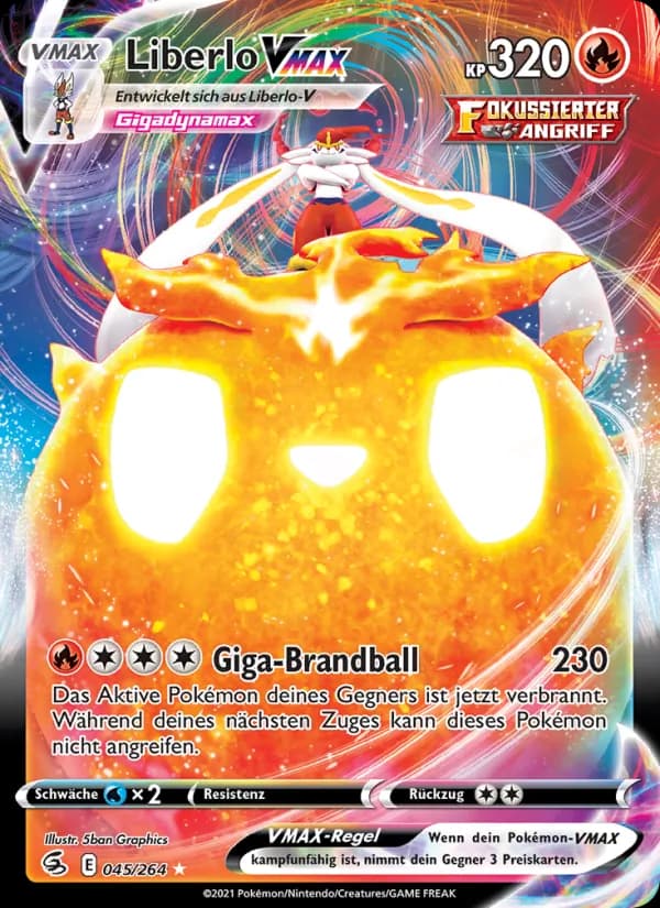 Liberlo VMAX card in German