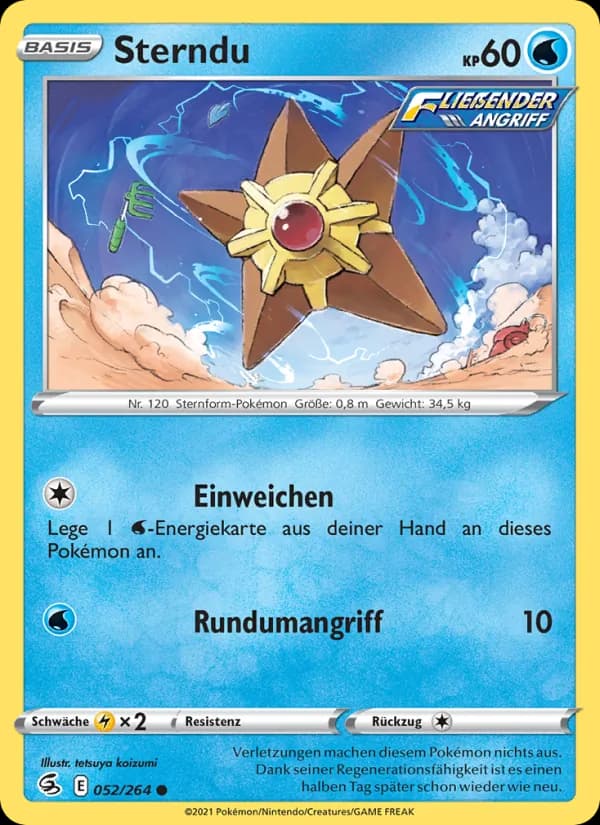Sterndu card in German