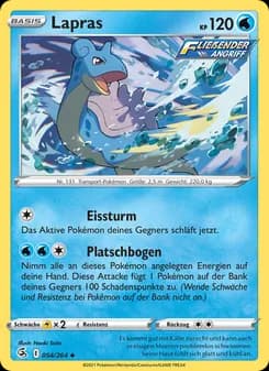 Lapras card in German