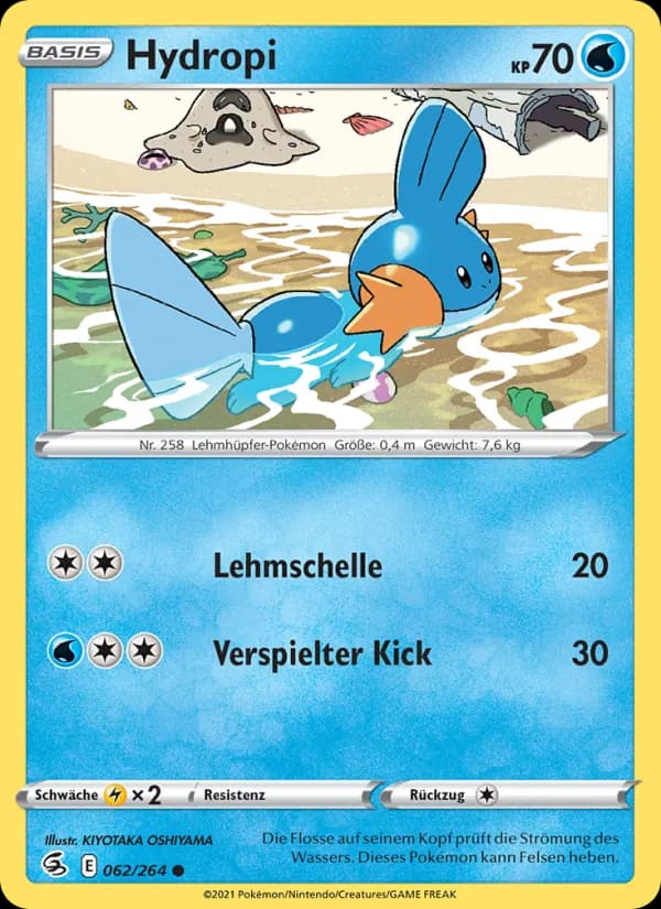 Hydropi card in German