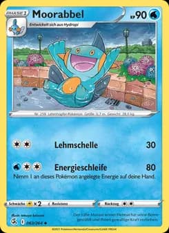 Moorabbel card in German