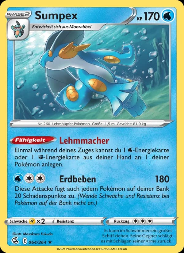Sumpex card in German