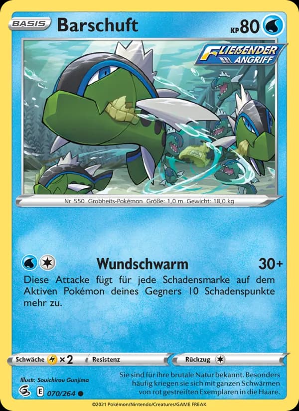Barschuft card in German