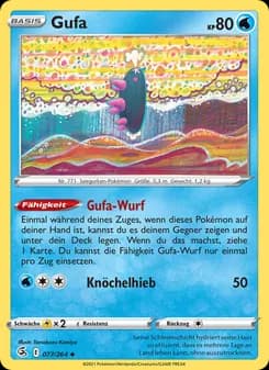 Gufa card in German