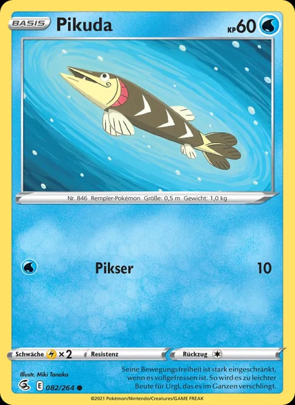 Pikuda card in German