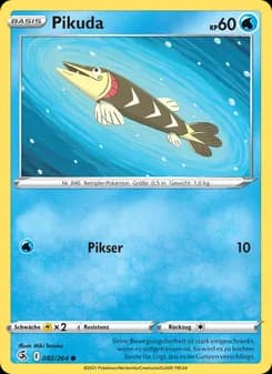 Pikuda card in German