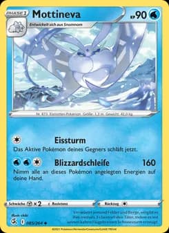 Mottineva card in German