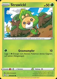 Strawickl card in German