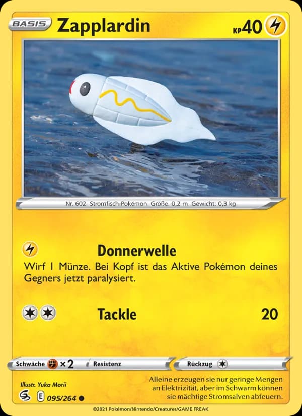 Zapplardin card in German