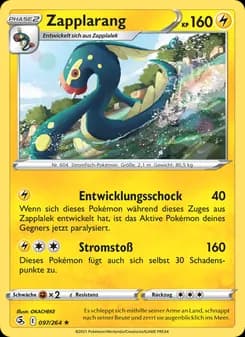 Zapplarang card in German
