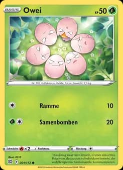 Owei card in German