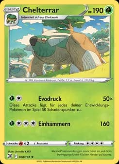 Chelterrar card in German