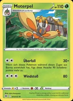 Moterpel card in German