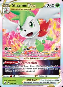 Shaymin VSTAR card in German
