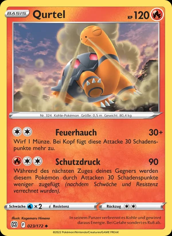 Qurtel card in German