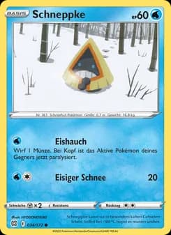 Schneppke card in German