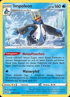 Impoleon card in German