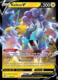 Raikou V card in German