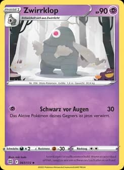 Zwirrklop card in German