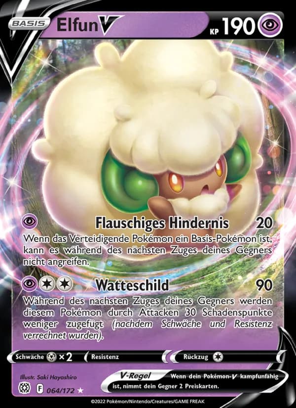Elfun V card in German