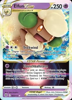 Elfun VSTAR card in German