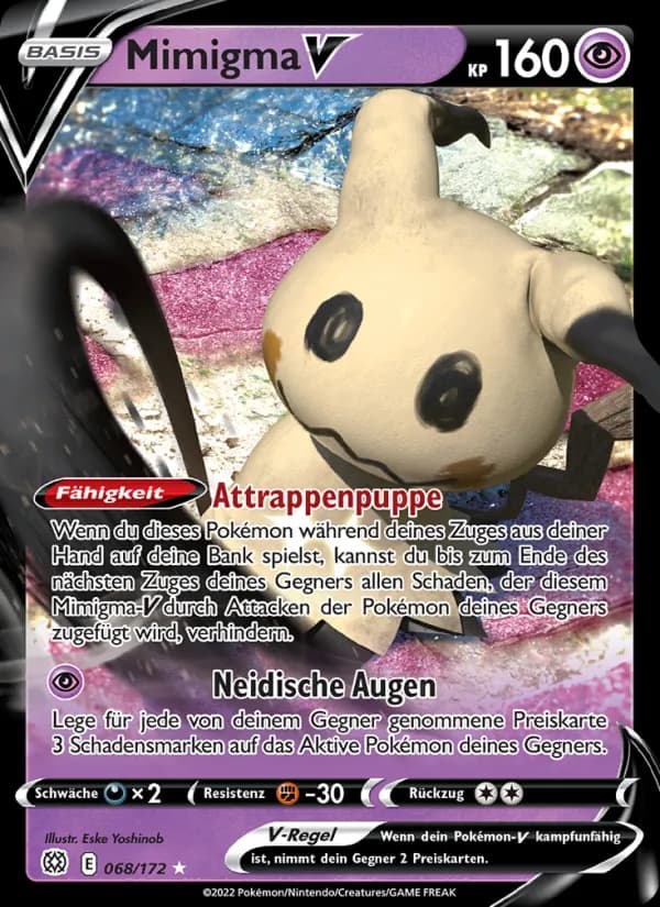 Mimigma V card in German