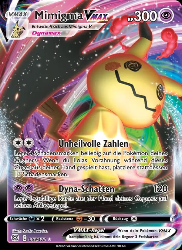 Mimigma VMAX card in German