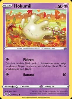 Hokumil card in German
