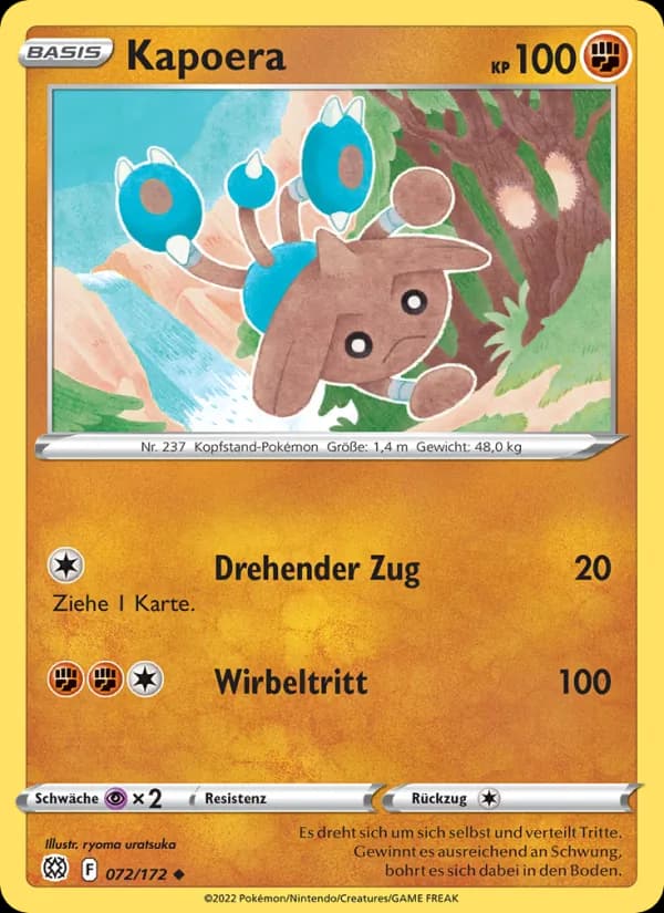 Kapoera card in German