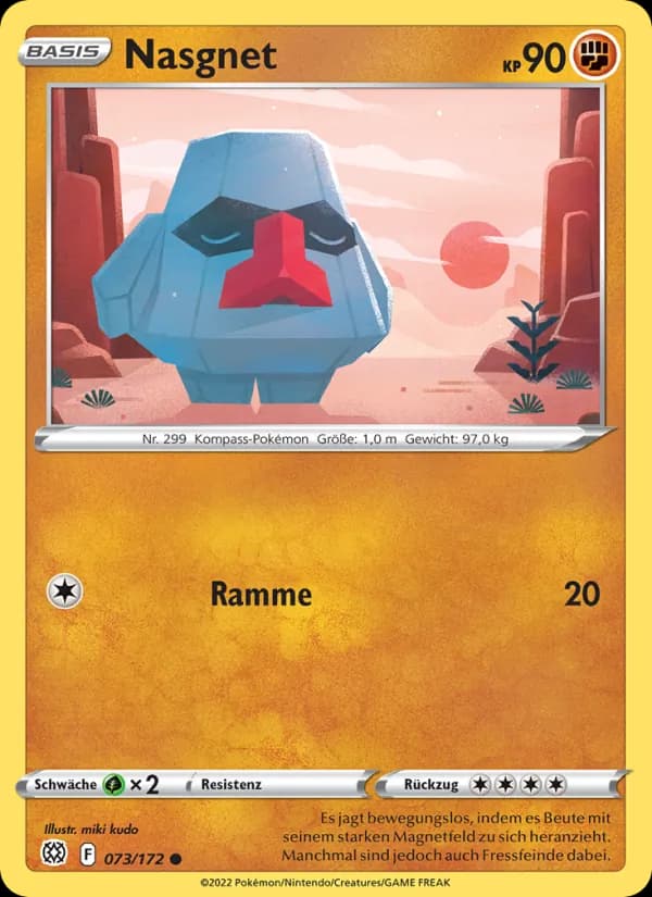 Nasgnet card in German