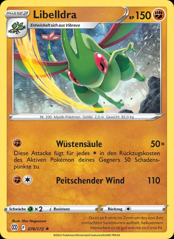 Libelldra card in German